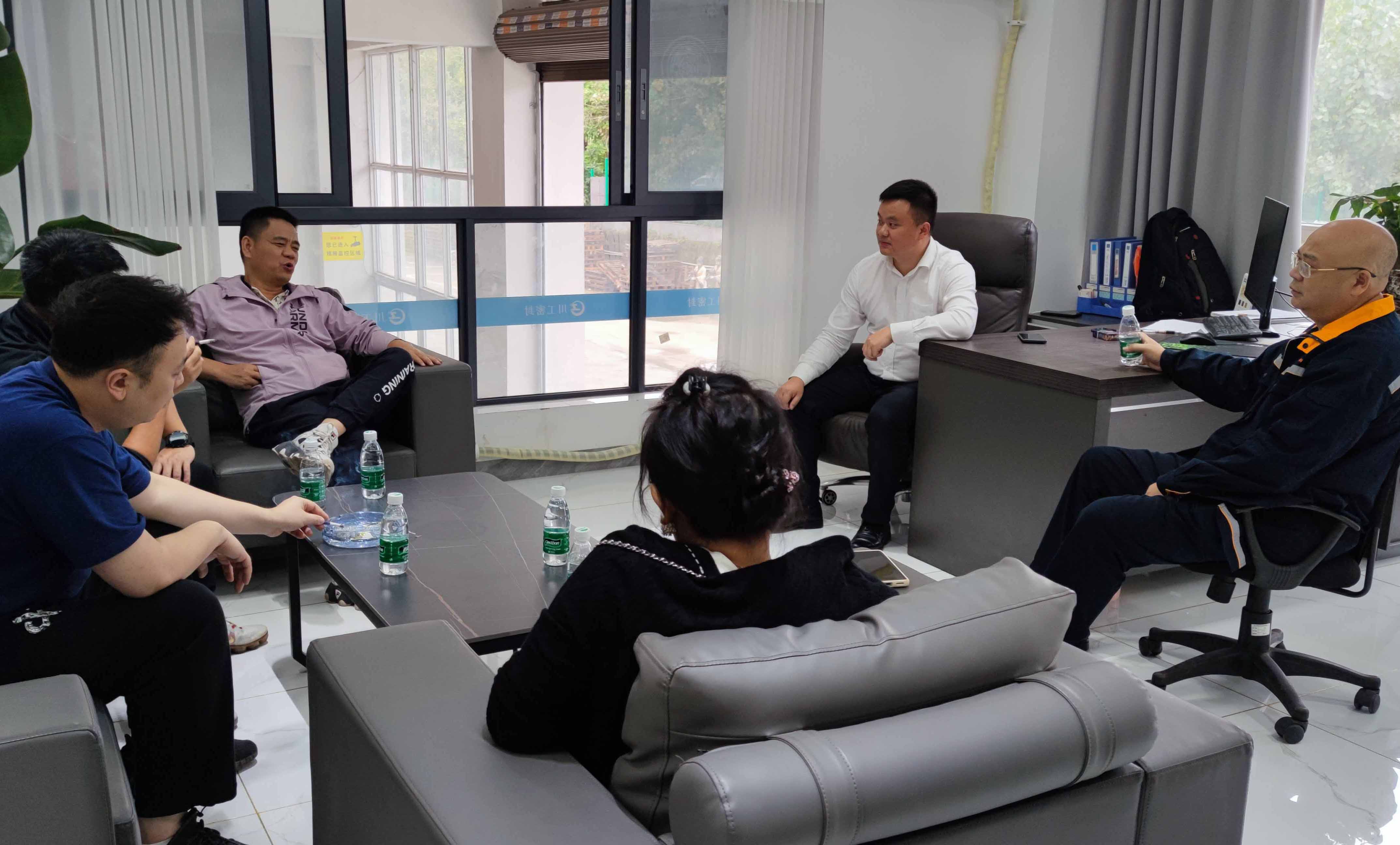 中國鋁業(yè)分公司領導蒞臨我公司考察